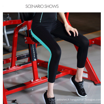 Gros Sexy Bodybuilding serré Spandex Fitness Yoga Pantalon pour les femmes